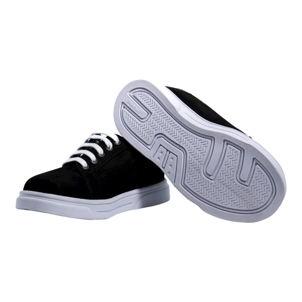 Handcrafted Women’s Black Nubuck Leather Sneakers | Mommy & Me - Picture 7 of 15